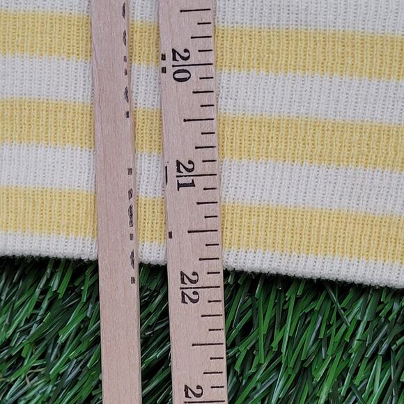 Vintage 90s Penguin Jacket Womens Medium 20x22 Yellow - Picture 7 of 12